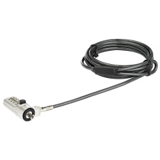 【LTLOCKNBL】LAPTOP CABLE LOCK  4 DIGIT  WEDGE SLOT