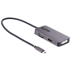 【118-USBC-HDMI-VGADVI】MEDIA CONVERTER  USB C-DVI/HDMI/VGA