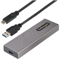 【M2-USB-C-NVME-SATA】ENCLOSURE  USB-C TO M.2 NVME/SATA SSD