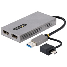 【107B-USB-HDMI】MEDIA CONVERTER  USB A/C-2XHDMI