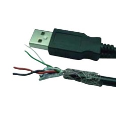 【USB2AA250PUHFFR】USB2 CORDSET WITH USB A PLUG OVERMOLDED ON EACH END 65M6459