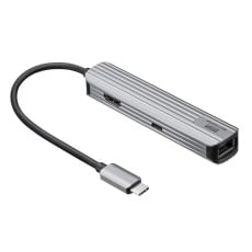 【USB-3TCHLP7S】USB Type-Cマルチ変換アダプタ(HDMI＋LAN付・ケーブル15cm)