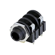 【NYS2162H】AUDIO CONN  MONO JACK  2P  6.35MM  PCB