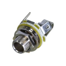 【NYS229L】AUDIO CONN 2P MONO JACK 6.35MM PANEL