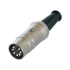 【NYS323】A/V CONN  DIN  PLUG  7POS  CABLE