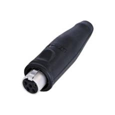 【RT5FC-B-W】5 POLE FEMALE TINY XLR CABLE CONNECTOR