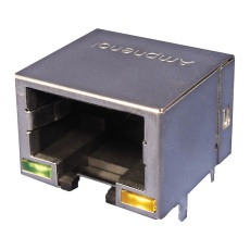 【RJE7318800411】RJ45 CONN  R/A JACK  8P8C  1PORT  TH
