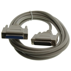 【30-9510MF】CABLE ASSY  DB25 PLUG-DB9 RCPT  3.05M