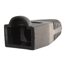 【32-2900BK】BOOT  BLACK  PVC  RJ45 MODULAR PLUG