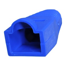 【32-2900BU】BOOT  BLUE  PVC  RJ45 MODULAR PLUG