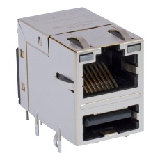 【0821-1X1T-32-F】RJ45 CONN  R/A JACK  8P8C  1PORT  TH