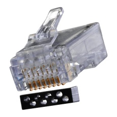 【32-6198UL】RJ45 CONN  PLUG  8P8C  1PORT  CABLE