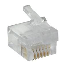【937-SP-3066R-OST】RJ11 CONN PLUG 6P6C 1PORT CABLE