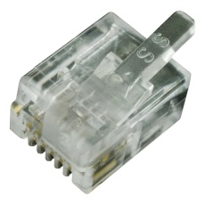 【940-SP-3066R-OST】MODULAR CONN  PLUG  6P6C  1PORT  CABLE