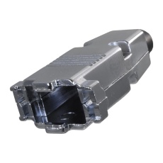 【40-9709HMG】D SUB HOUSING  180DEG  SZ DE  METAL