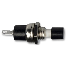 【PS1024ABLK】SWITCH  PUSHBUTTON  SPST  3A  125VAC  BLACK
