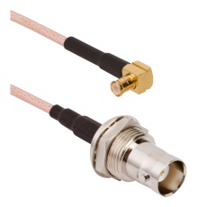 【095-850-303-012】CABLE ASSY  BNC JACK-MCX R/A PLUG  12inch