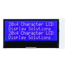 【MCCOG42005A6W-BNMLWI-V2】LCD MODULE  20 X 4  COG  4.67MM  BLU STN