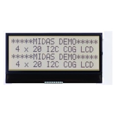 【MCCOG42005A6W-FPTLWI-V2】LCD MODULE  20 X 4  COG  4.67MM  FSTN