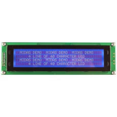 【MC44005A6W-BNMLWS-V2】LCD MODULE  40 X 4  COB  4.89MM  BLU STN