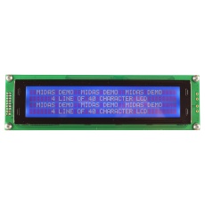 【MC44005A6W-BNMLWI-V2】LCD MODULE  40 X 4  COB  4.89MM  BLU STN