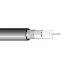 【SPUMA_400-FR】COAXIAL CABLE  SPUMA 400  BLK  100M