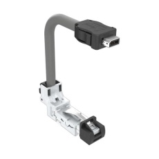 【DRPC61A007A40】ENET CORD  IX B PLUG-RJ45 R/A PLUG  1M