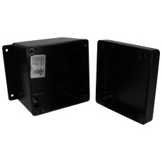 【AN-2809-AB】ENCLOSURE  WALL MOUNT  ALUMINIUM  BLACK