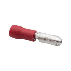 【BU-190340005】TERMINAL  MALE BULLET  RED  22-18AWG