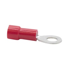 【BU-190540054】TERMINAL  RING TONGUE  #8  RED  18AWG
