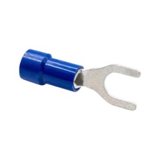 【BU-191440026】CRIMP TERMINAL  FORK  #10  BLUE  14AWG