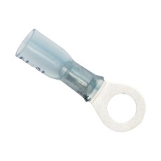 【BU-191640026】TERMINAL  RING TONGUE  1/4inch  BLUE  14AWG