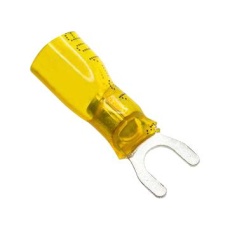 【BU-191640071】CRIMP TERMINAL  FORK  #10  YEL  10AWG