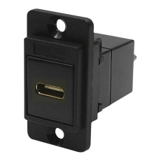 【CP30711MB3】USB ADAPTER  TYPE C RCPT-PLUG  BLACK  M3