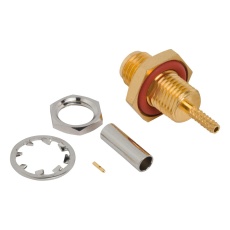 【901-10799】RF CONNECTOR  SMA JACK  50 OHM  PANEL