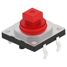 【2425754-1.】TACTILE SWITCH  0.05A  12VDC  TH  260GF