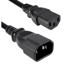 【319004-T01】POWER CORD  IEC 320 C14 TO C13  98inch  10A  250V