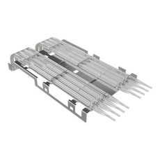 【U6212634012P】LIGHT PIPE ASSY  1X2 GANG  OSFP CONN