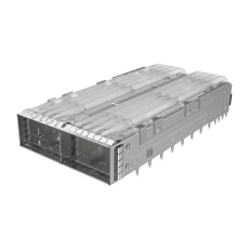 【UE62C2624021E1】CONN  QSFP CAGE  1X2 GANG  PRESS FIT