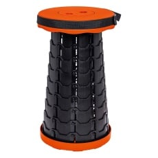 【AV00010】COLLAPSIBLE STOOL  PP  ORANGE