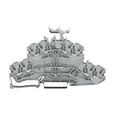 【2002-2431】TERMINAL BLOCK  DIN RAIL  8POS  12AWG