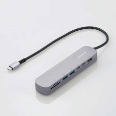 【DST-C20SV】USB Type-Cデータポート/固定用台座付きドッキングステーション