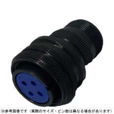 【D/MS3106A18-19S】丸形コネクタD/MSシリーズ