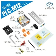 【M5STACK-K011-B-V11】M5Stack用PLCモジュール V1.1