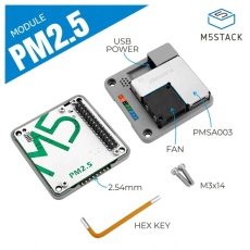 【M5STACK-M134】M5Stack用PM2.5 大気質センサモジュール(PMSA003)