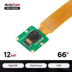 【UCTRONICS-B0308】Arducam IMX708搭載 Raspberry Pi用固定焦点カメラモジュール(標準)