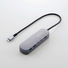 【DST-C18SV】USB Type-Cデータポート/固定用台座付ドッキングステーション