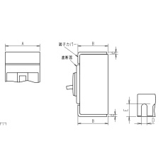 【TCS-2SV3】端子カバー