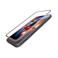 【PM-A23AFLGARF】iPhone 15 ガラスフィルム 動画映え フレーム付 高透明