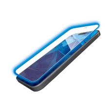 【PM-A23AFLGLBL】iPhone 15 ガラスライクフィルム 薄型 高透明 ブルーライトカット